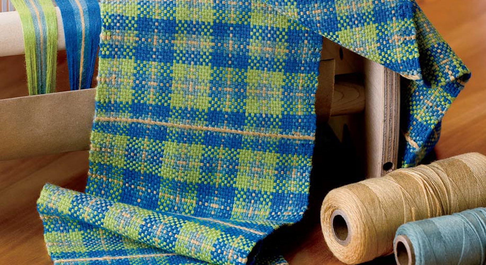 Summer Plaid Scarf Primary Image