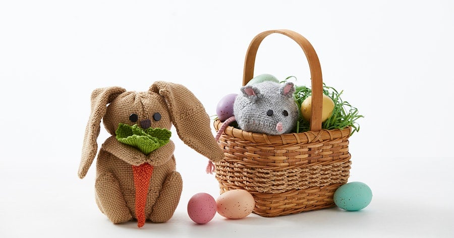 Weave a Pin-Loom Bunny for Your Easter Basket Image