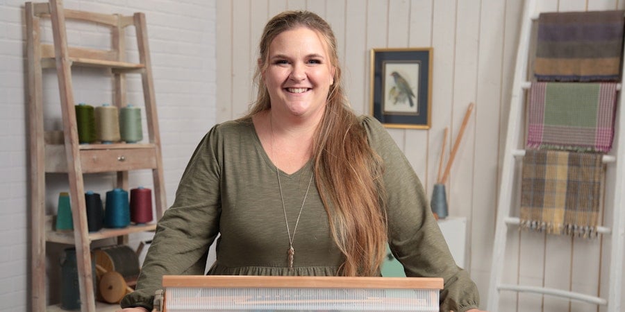 Weaving While Watching Sara Bixler Image