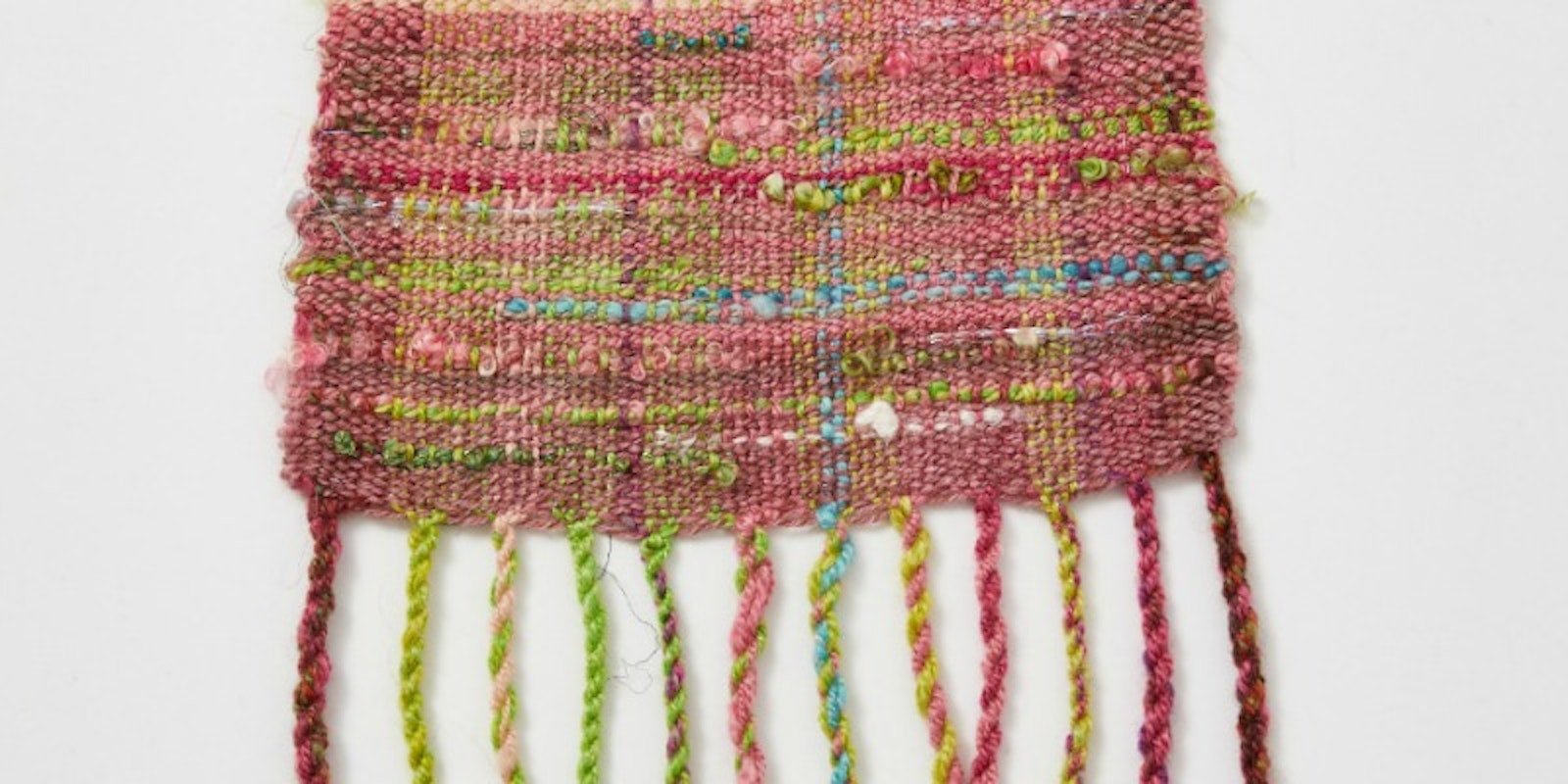 Pretty in Pink Handspun Scarf Primary Image