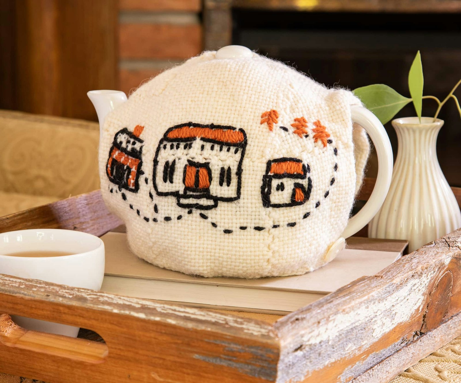 Subscriber Bonus: Cuppa Tea Cozy Embroidery Stitches Primary Image