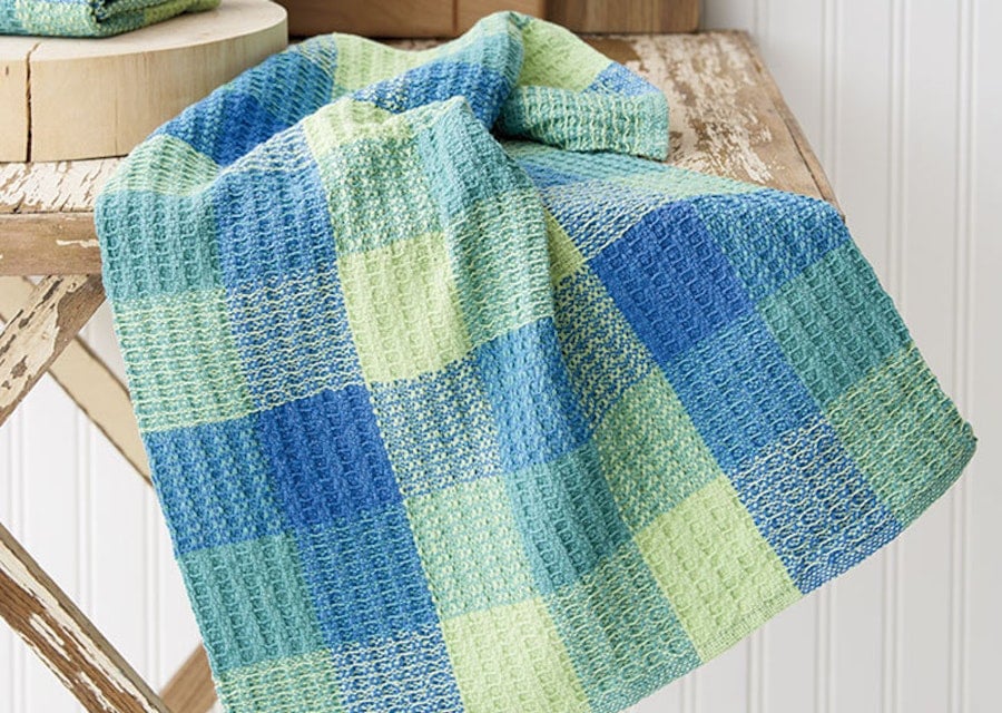 How to Weave Waffle Weave on the Rigid-Heddle Loom Image