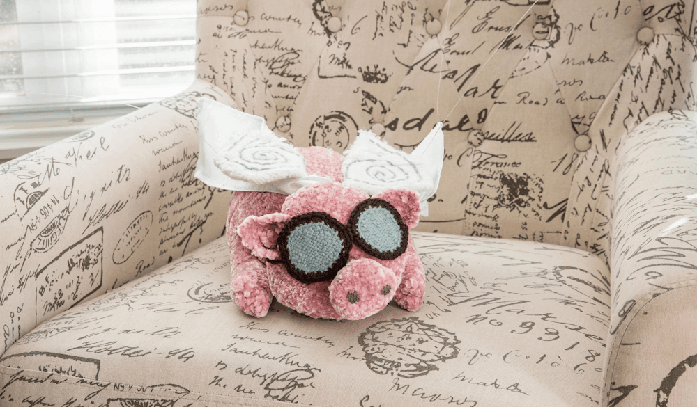 Learn How To Make the Cutest Flying Pig Image