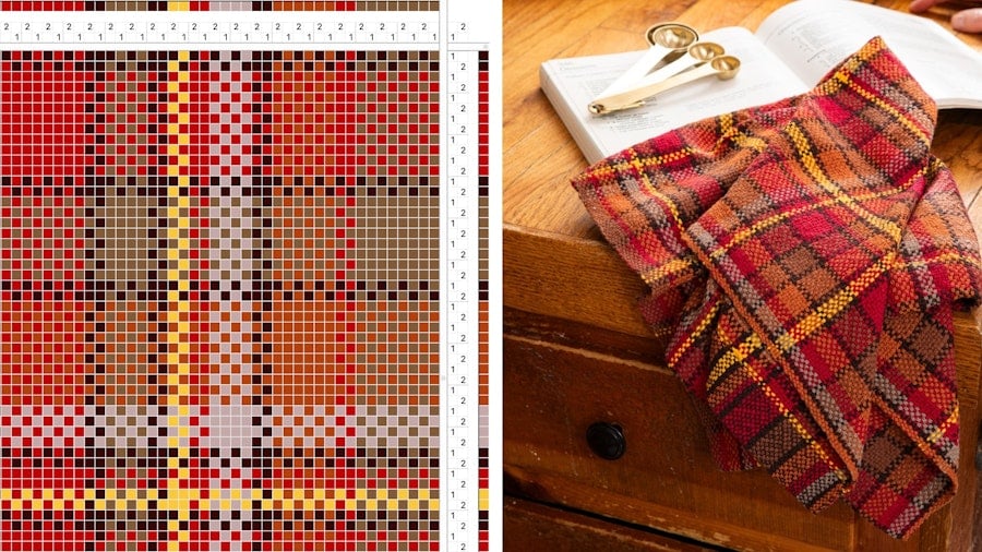 From WIF to Woven Cloth Image